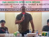 Renville Napitupulu Tampung Keluhan Banjir, Desil, Hingga Keamanan Warga