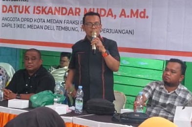 Datuk Iskandar Muda Serap Aspirasi Warga Soal Banjir, Begal dan Kekurangan Lahan Perkuburan