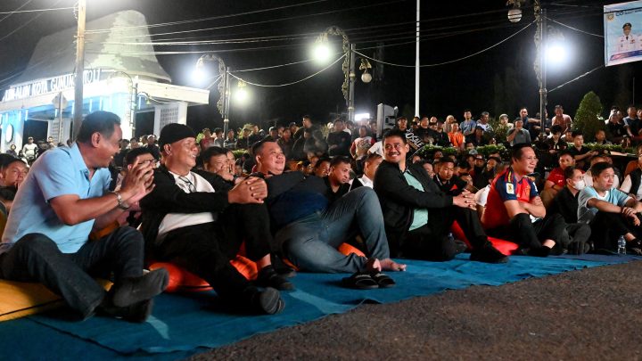Bersama Bobby Nasution, Ribuan Masyarakat Nias Nikmati Serunya Final Piala Dunia 2026