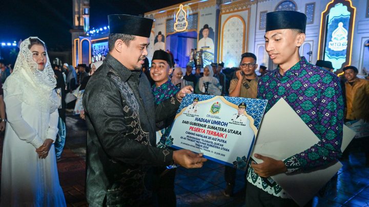 Tutup MTQ ke-40 Sumut, Bobby Nasution Tekankan Implementasi Nilai Alquran dalam Kehidupan