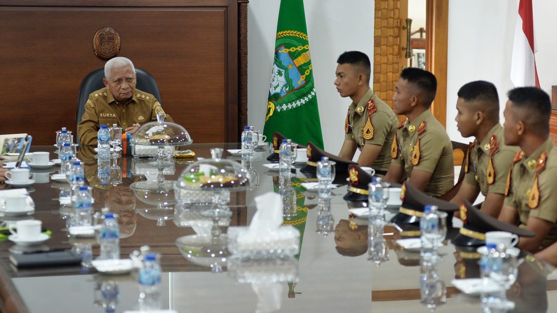 Wagub Sumut Surya Bagikan Kunci Kepemimpinan dan Integritas Kepada Taruna Akmil