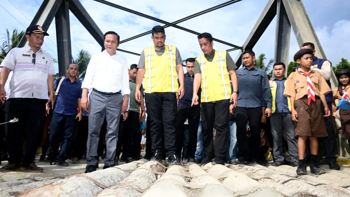Bobby Nasution Pastikan Pembangunan Jalan dan Jembatan Jalur Barat Nisel-Nisbar Dimulai Agustus 2026
