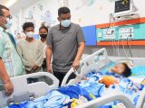 Gubernur Bobby Jenguk Siswi SMKN 1 Berastagi Dirawat Intensif, Minta Kasus MBG Tak Berulang
