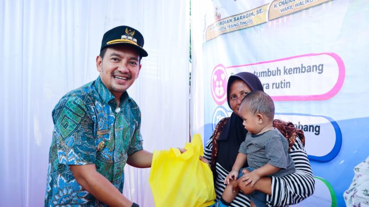Stunting di Tebing Tinggi Turun Jadi 1,5 Persen, Wali Kota Iman Irdian: Ini Hasil Kerja Bersama