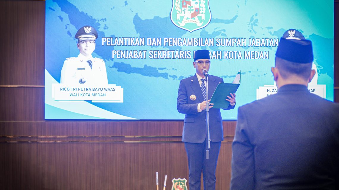 Rico Waas Lantik Erfin Fahrurrazi Jadi Pj Sekda, Minta OPD Kerja Cepat Tapi Taat Aturan