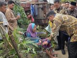 Bobby Nasution Janji Bangun Kembali Rumah Korban Puting Beliung di Medan Johor