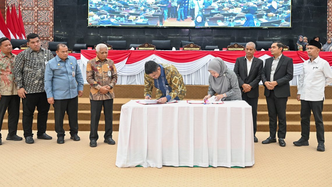 Bobby Nasution Tekankan Percepatan Pembangunan Usai Penandatanganan KUA-PPAS P-APBD 2026
