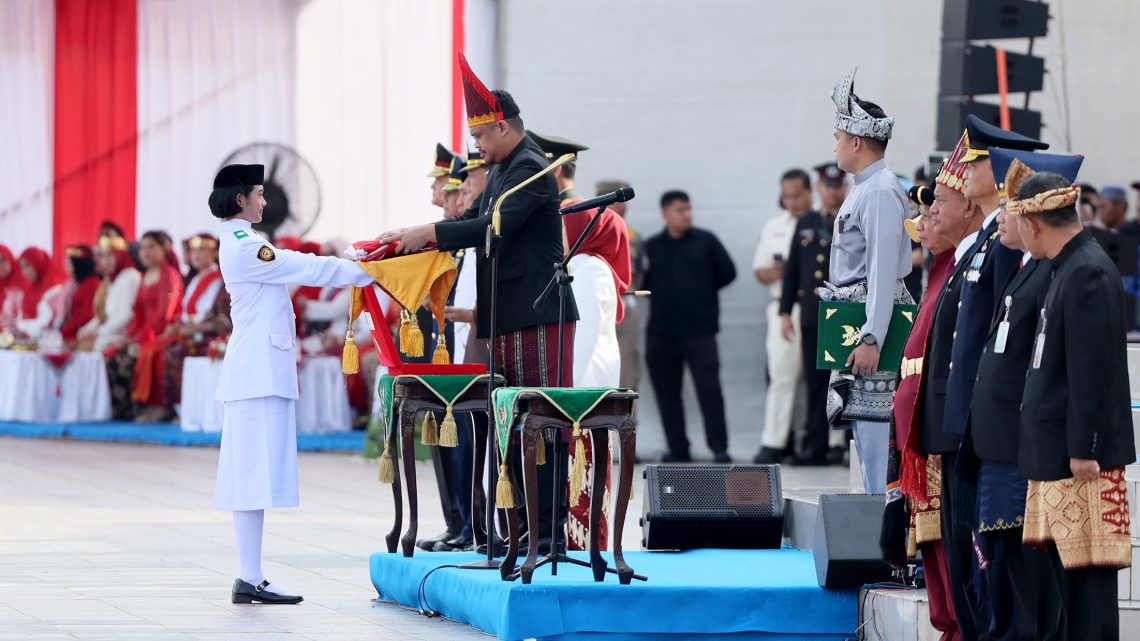 Bobby Nasution Pimpin Upacara HUT RI di Tengah Lapangan, Tekankan Soal Inflasi dan Pemerataan Pembangunan
