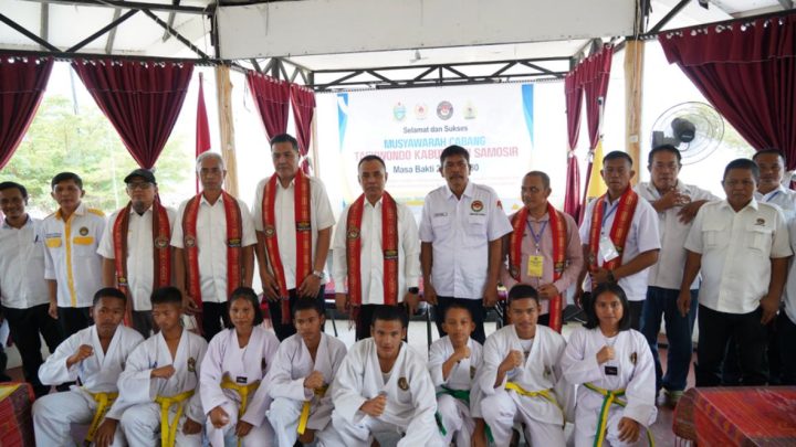 Taekwondo Samosir Bangkit Lagi, Jhonny Sagala Nahkodai Pengkab TI Periode 2026-2030