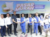 Perumda Tirtanadi Gelar Pasar Murah: Rp 50 Ribu Dapat 5 Kg Beras Diserbu Warga