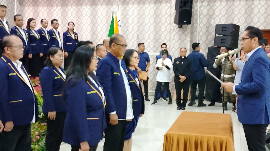 Pengurus LP3KD Kota Medan 2025-2030 Dilantik, Rico Waas: Jadikan Pesparani Agenda Rutin Pembinaan Iman