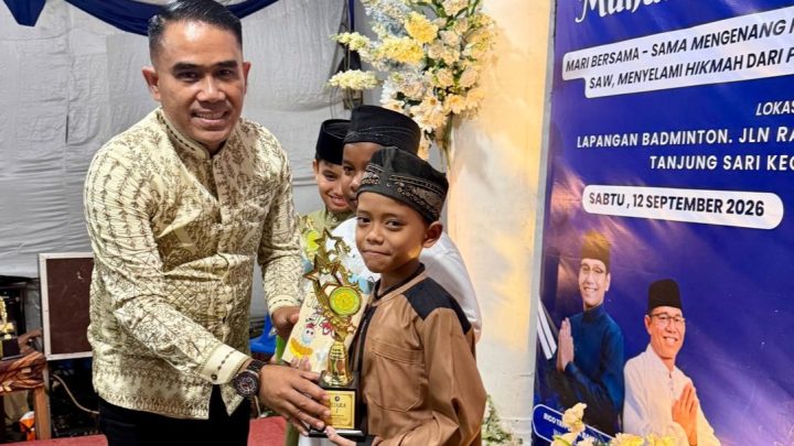 Bukan Sekadar Seremonial, Pemko Medan Dorong Remaja Masjid Al Ikhlas Perbanyak Program Positif