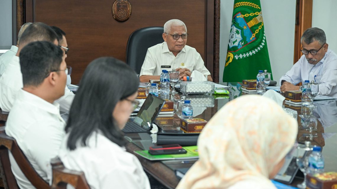 Kejar Target PAD 2026, Wagub Sumut Minta OPD dan BUMD Bergerak Bersama