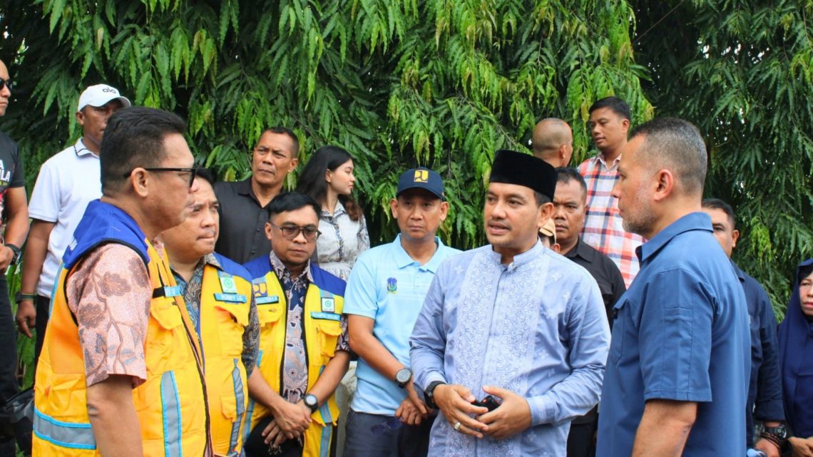 500 Meter Tanggul Baru di Tebing Tinggi Rampung, Wali Kota Apresiasi Perhatian Pemerintah Pusat