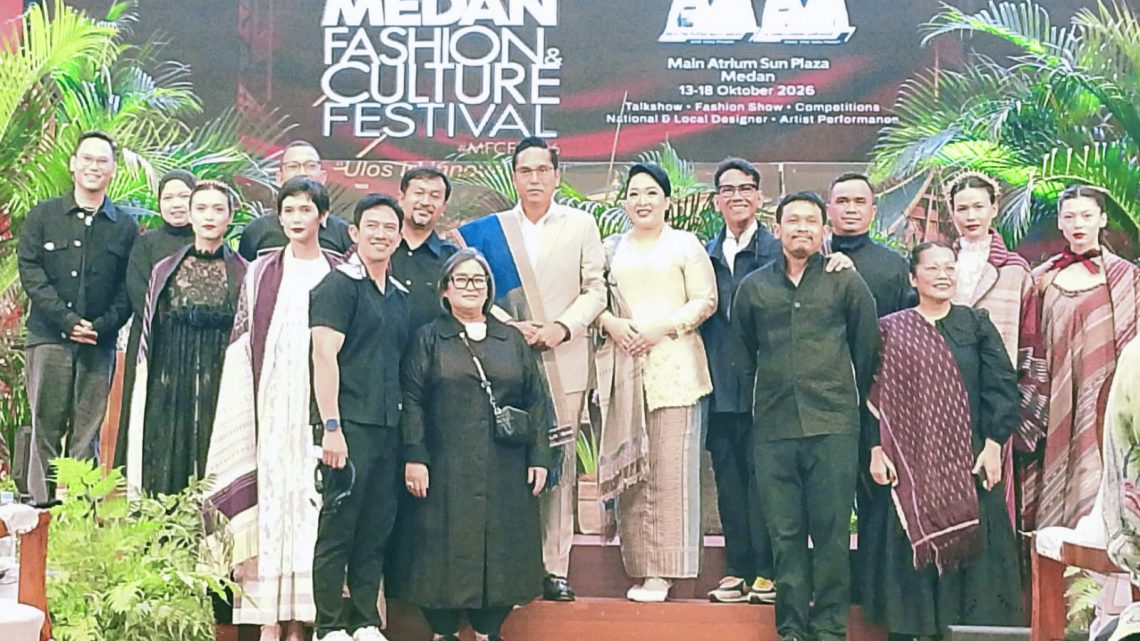 Puncak MFCF 2026 di Sun Plaza, Rico-Airin Waas Kompak Dorong Anak Muda Medan Bangga Pakai Ulos
