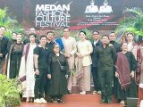 Puncak MFCF 2026 di Sun Plaza, Rico-Airin Waas Kompak Dorong Anak Muda Medan Bangga Pakai Ulos