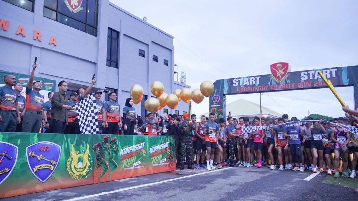Rico Waas Lepas Ribuan Pelari Korpasgat Charity Run 2026: Sehat dan Berbagi