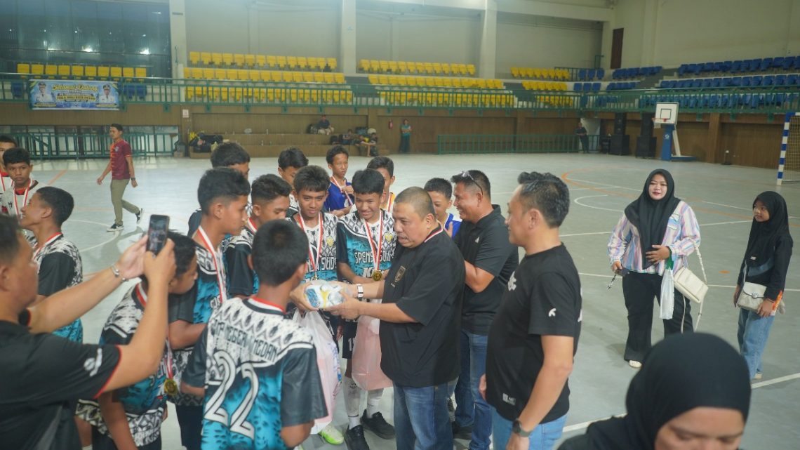 Penantian 3 Tahun Terbayar. Brace Akbar Antar SMPN 1 Juara PB Futsal Piala Wali Kota Medan 2026